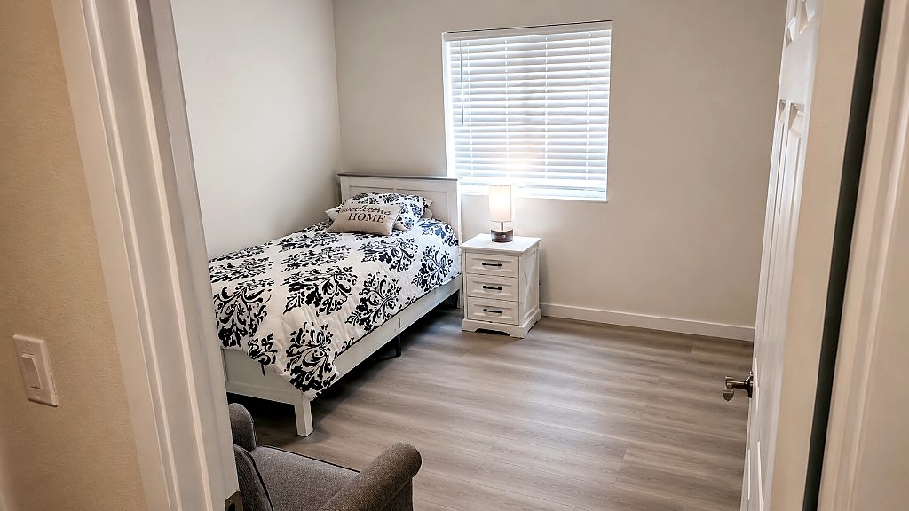 Comfortable bedroom in our Marysville home